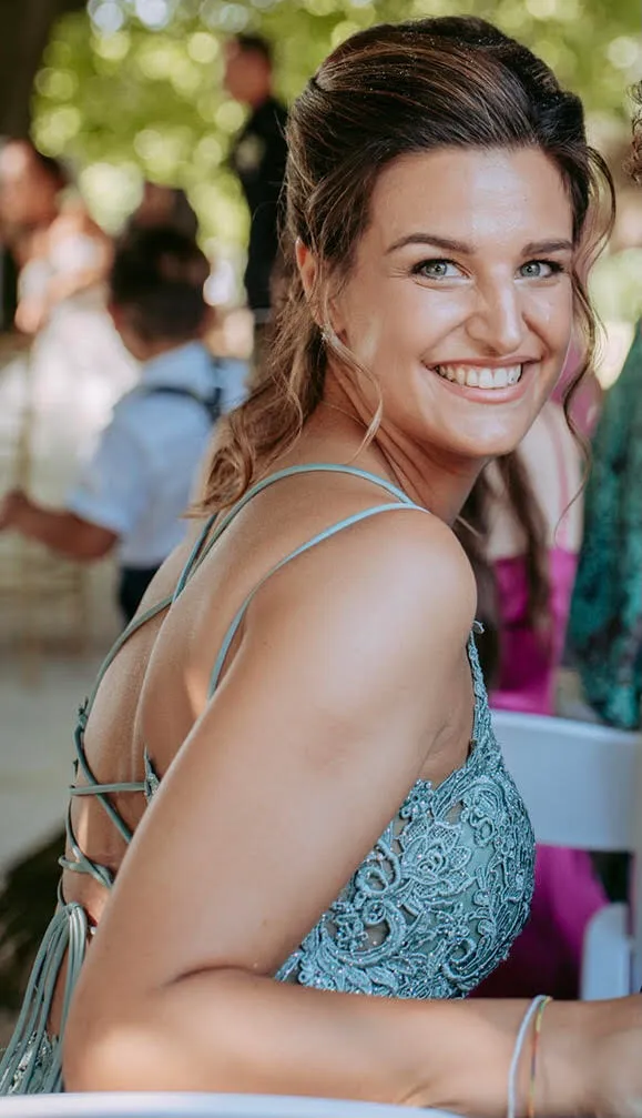 Silvia sorridente